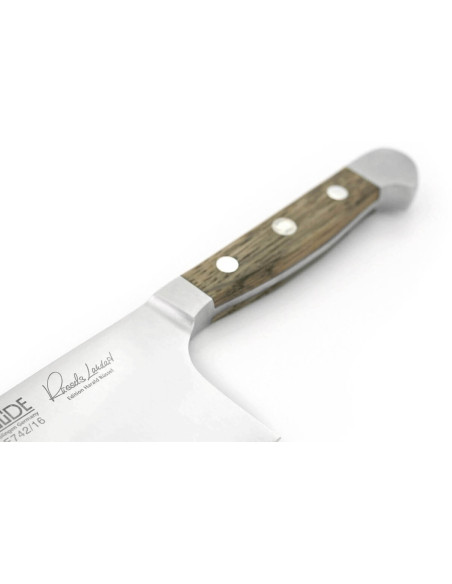 Güde Alpha Chêne Coltello da cuoco cinese in acciaio forgiato da 16 cm