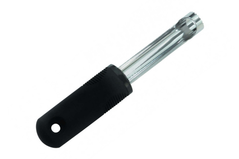 Tritacarne per mele OXO in acciaio inox con impugnatura ergonomica