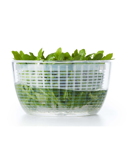 Centrifugadora de ensalada transparente OXO