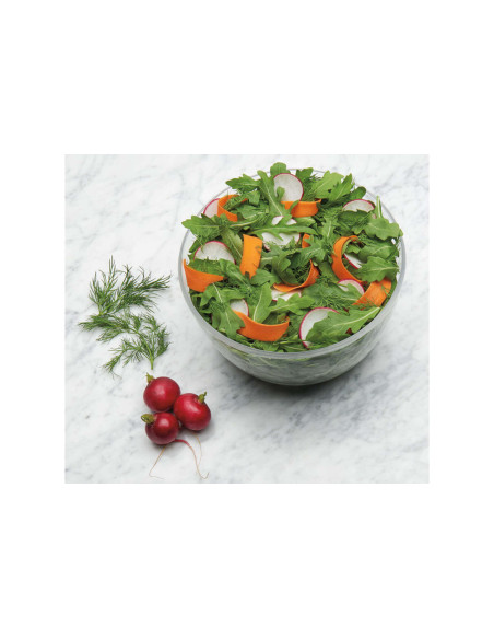 Espalhador de salada transparente OXO