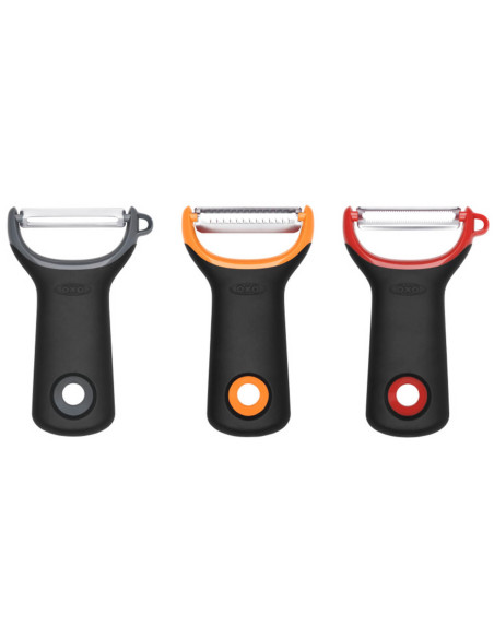 Set de 3 peladores de verduras OXO Prep