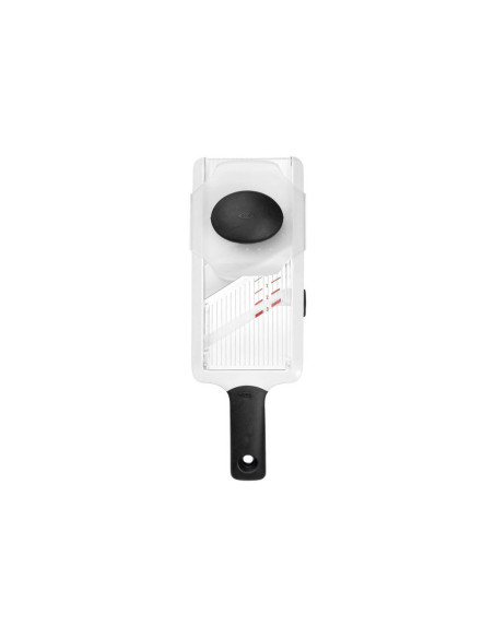 bandolim de cozinha manual OXO para fatias com empurrador