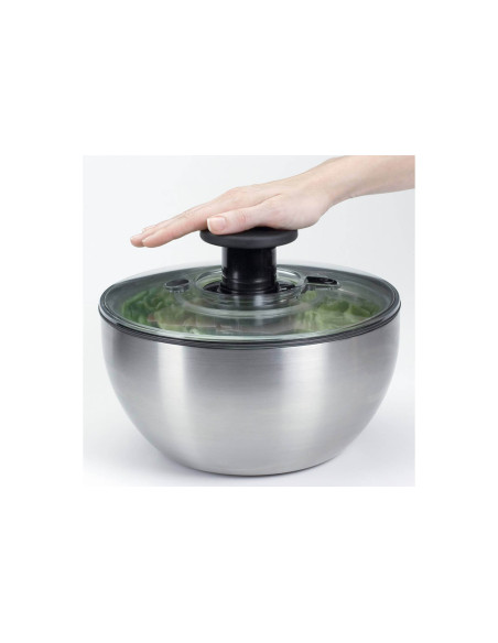 Salatschleuder OXO Edelstahl 26cm