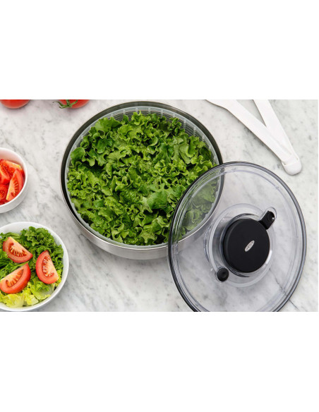 OXO salladskvarn i rostfritt stål 26cm