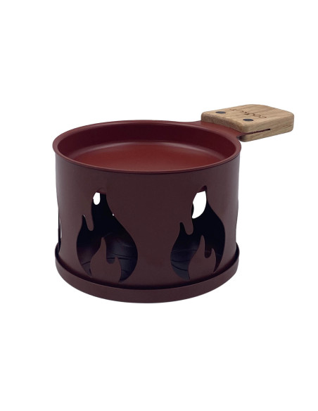 Raclette-Set mit Kerzenlicht Cookut Lumi Limited Edition Pfännchen und Spatel für 2 Personen