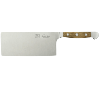 Güde Alpha Chêne Mannaia in acciaio forgiato da 18 cm