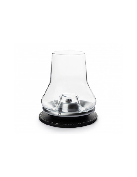 Peugeot whiskysmakingssett Les Impitoyables 29cl glass + forfriskende stativ