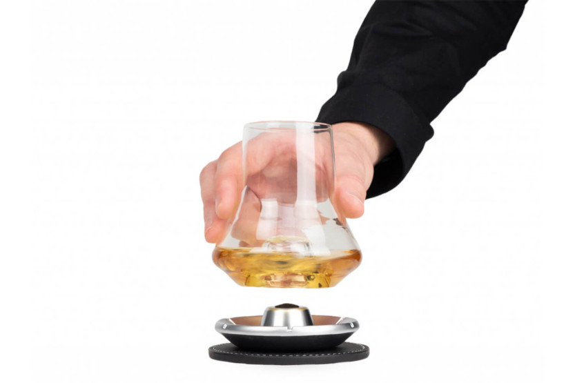 Peugeot whiskysmagningssæt Les Impitoyables 29cl glas + forfriskende stativ