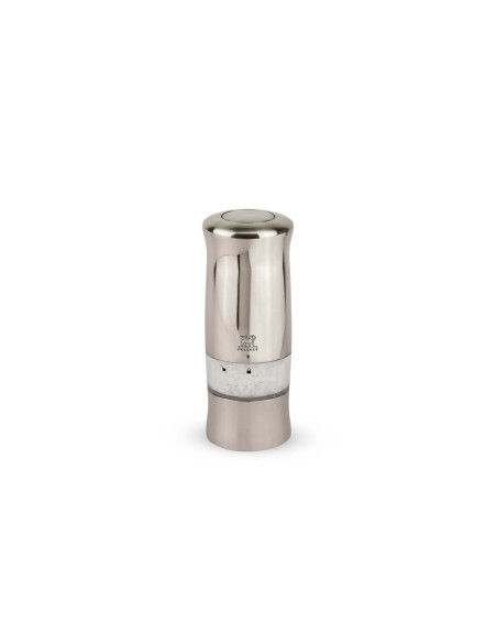 Peugeot Zeli elektrisk saltkvern i ABS med lys 14 cm