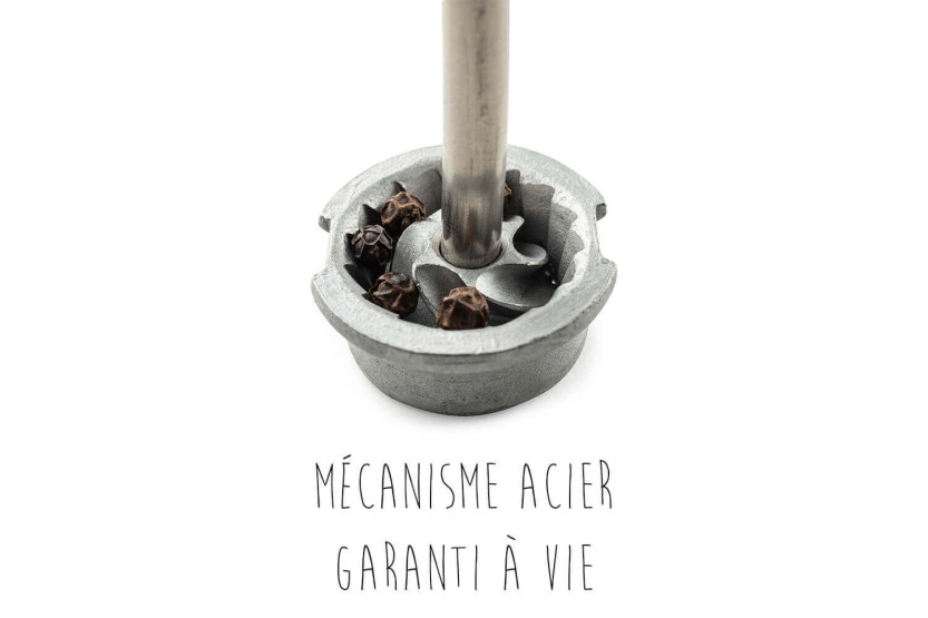 Peugeot Zeli electric pepper mill in ABS with light 14cm