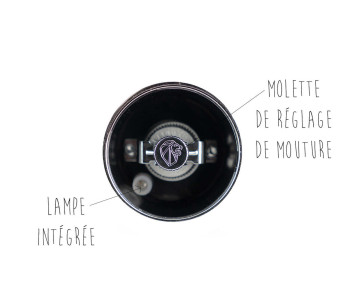 Peugeot Zeli macinapepe elettrico in ABS con luce 14 cm 2