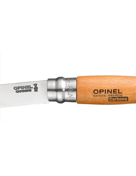 Opinel traditional carbon n°08 con ghiera girevole
