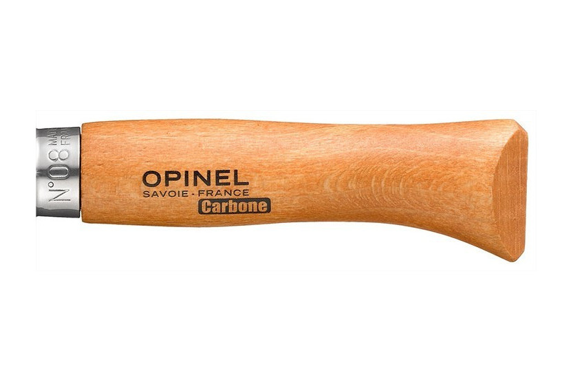 Faca tradicional de carbono Opinel n°08