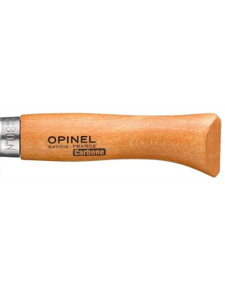 Faca tradicional de carbono Opinel n°08