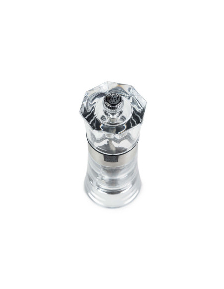 Macina sale manuale Peugeot Oslo in acrilico e acciaio inox 14 cm