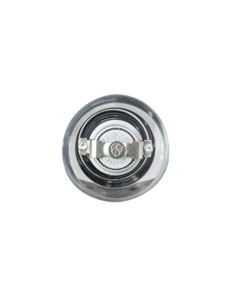 Molinillo de pimienta manual Peugeot Oslo en acrílico y acero inoxidable 14cm