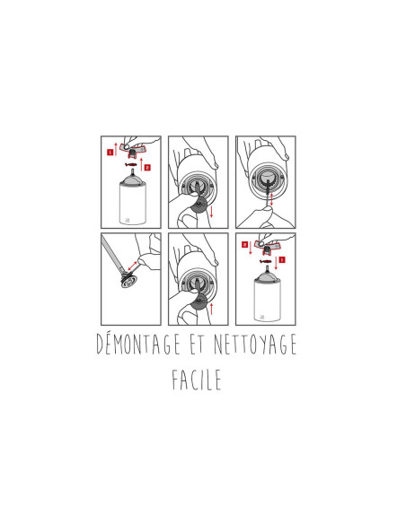 Peugeot Isen manuelle lange Pfeffermühle aus Holz und Edelstahl 16cm