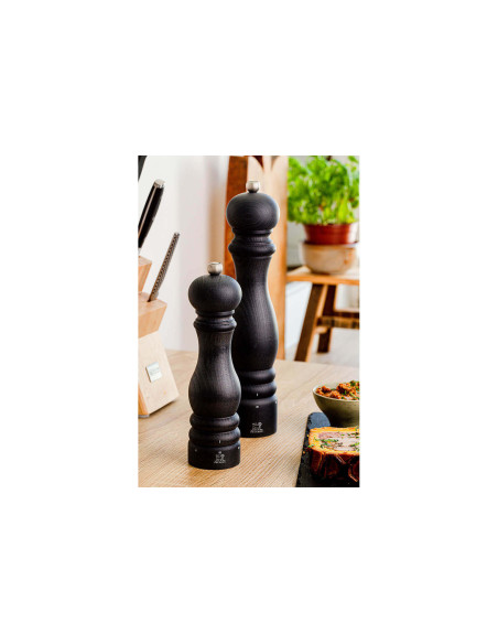 Peugeot Bistro Graphite manuelle Salzmühle aus Holz 10cm
