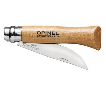 Opinel tradisjonell kniv N°06 7cm roterende blad bøk trehåndtak 2