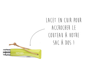 Opinel N°07 Baroudeur-kniv 8 cm blad anishåndtak 2