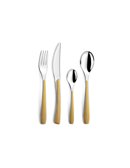 Menagerie Amefa Zephyr Natur Buche 24-teilig