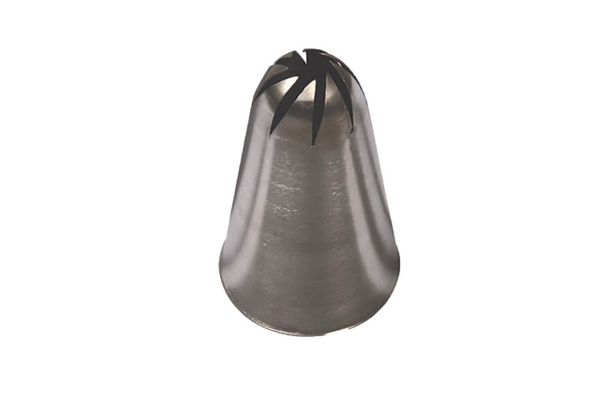 Presa a rosa a 8 denti in acciaio inox De Buyer