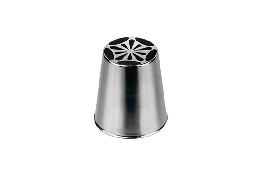 Presa russa a forma di fiore in acciaio inox De Buyer