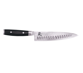 Yaxell RAN japanilainen kokki ' s veitsi 20cm 69-kerroksinen Granton-teräteräterä