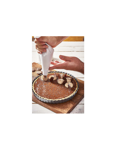 Punta scanalata per petit fours in acciaio inox De Buyer