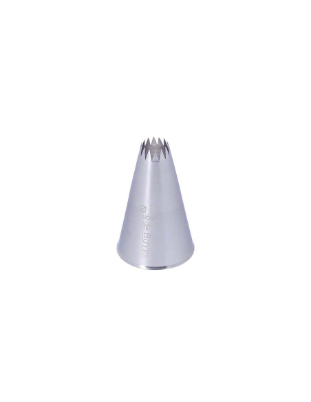 Punta estriada para petit fours de acero inoxidable De Buyer