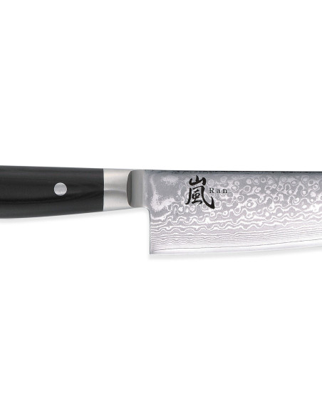 Japansk kockkniv Yaxell RAN 20cm damaskusblad 69 lager