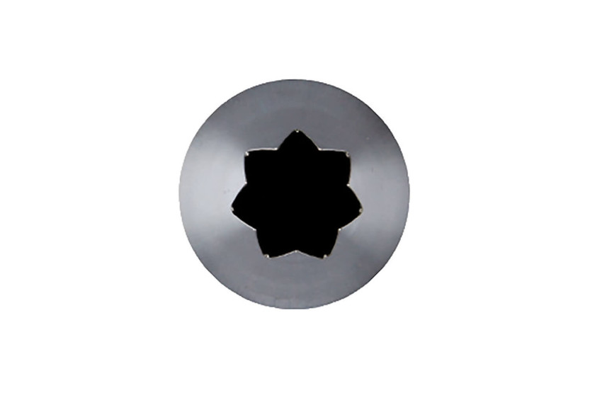 Presa scanalata De Buyer in acciaio inox da E5 a E8