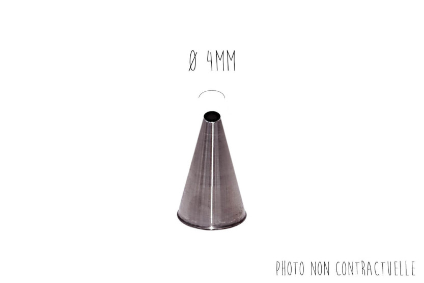 Presa liscia in acciaio inossidabile De Buyer - Da 2 a 20 mm
