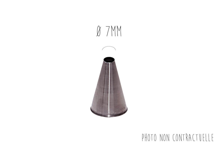 Presa liscia in acciaio inossidabile De Buyer - Da 2 a 20 mm