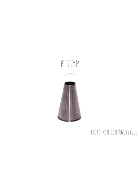 Presa liscia in acciaio inossidabile De Buyer - Da 2 a 20 mm