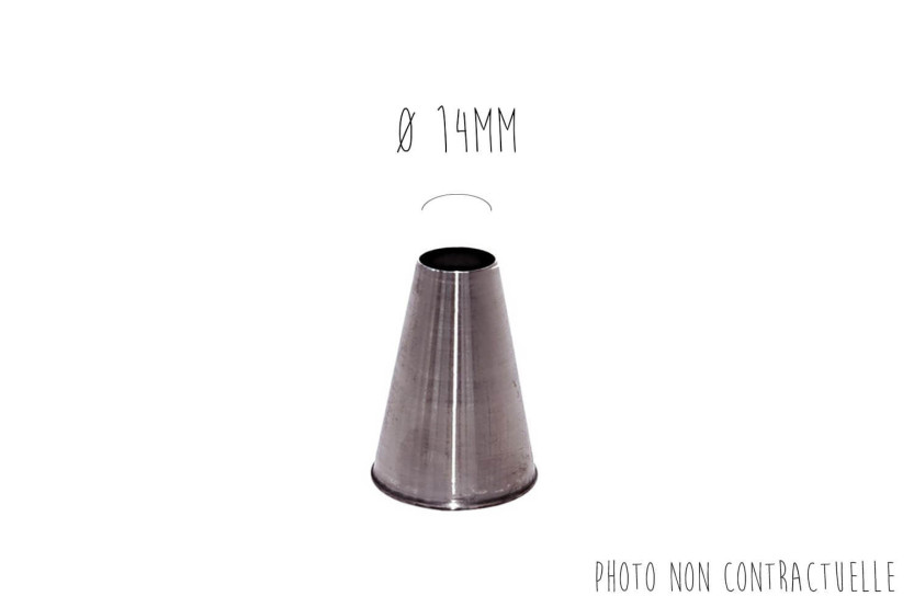 Presa liscia in acciaio inossidabile De Buyer - Da 2 a 20 mm