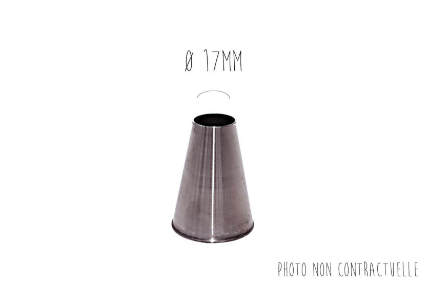 Presa liscia in acciaio inossidabile De Buyer - Da 2 a 20 mm