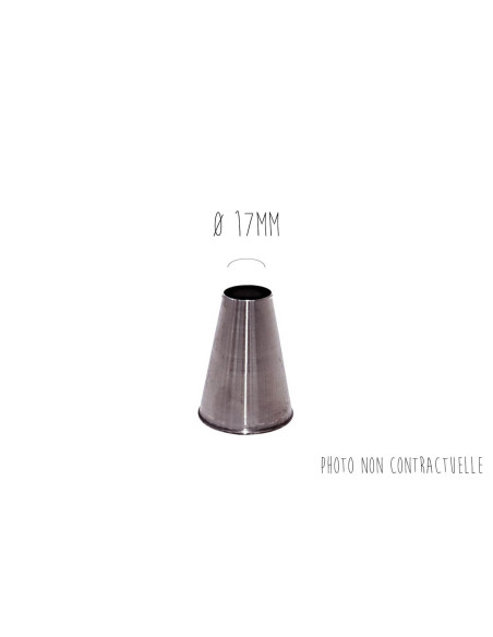Presa liscia in acciaio inossidabile De Buyer - Da 2 a 20 mm