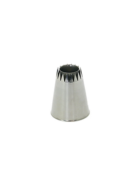 De Buyer Sultaninenhülse geriffelt 4,5cm flacher Kegel