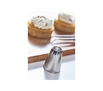 De Buyer sultana ponta canelada cone de 4,5 cm 2
