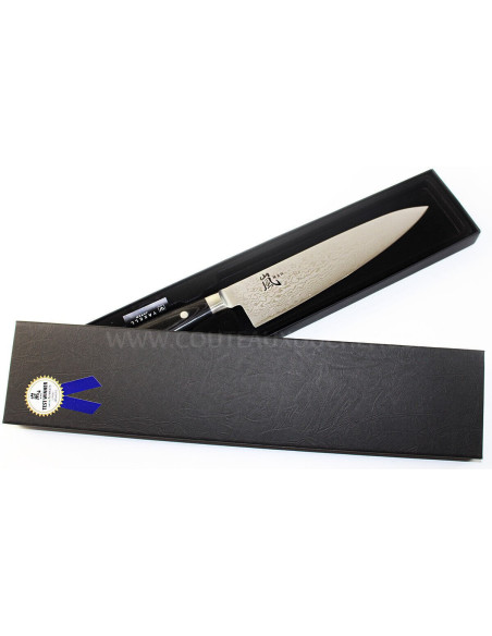 Japanese chef 's knife Yaxell RAN 20cm damascus blade 69 layers