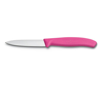 Victorinox Swissclassic kuorintaveitsi vaaleanpunainen suora terä 8cm