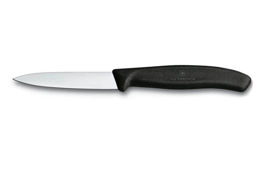 Victorinox Swissclassic paring knife black smooth blade 8cm