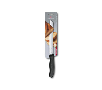 Faca de pão Victorinox SwissClassic 21cm preta em cartão 2