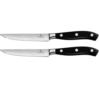 2 kpl Victorinox Grand Maître taottu pihviveitsisarja 12cm POM kahva