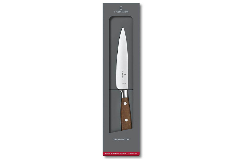 Victorinox Grand Maître Puusta taottu kokkiveitsi 15cm vaahterakahvainen veitsi