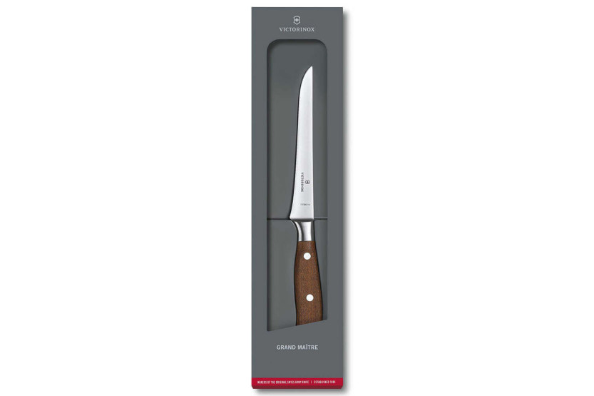 Faca para desossar forjada em madeira Victorinox Grand Maître Cabo em ácer de 15 cm