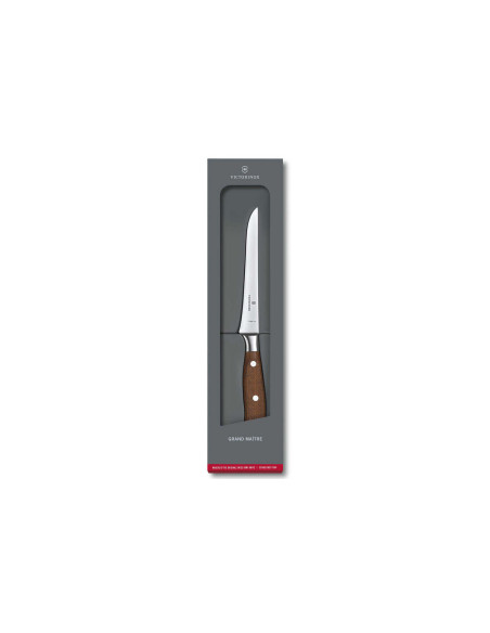 Victorinox Grand Maître Puusta taottu luuttomaksi leikkaava veitsi 15cm vaahterakahvalla