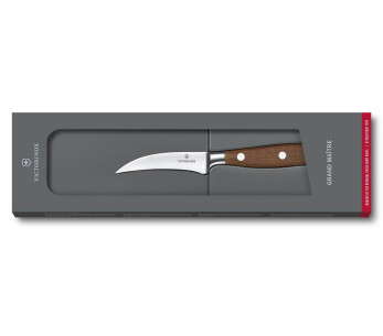 Faca de bico de pássaro forjada em madeira Victorinox Grand Maître Cabo em ácer de 8 cm 2