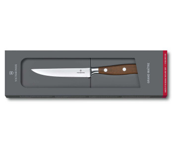 Victorinox Grand Maître Wood taottu pihviveitsi 12cm vaahterakahva 12cm 2